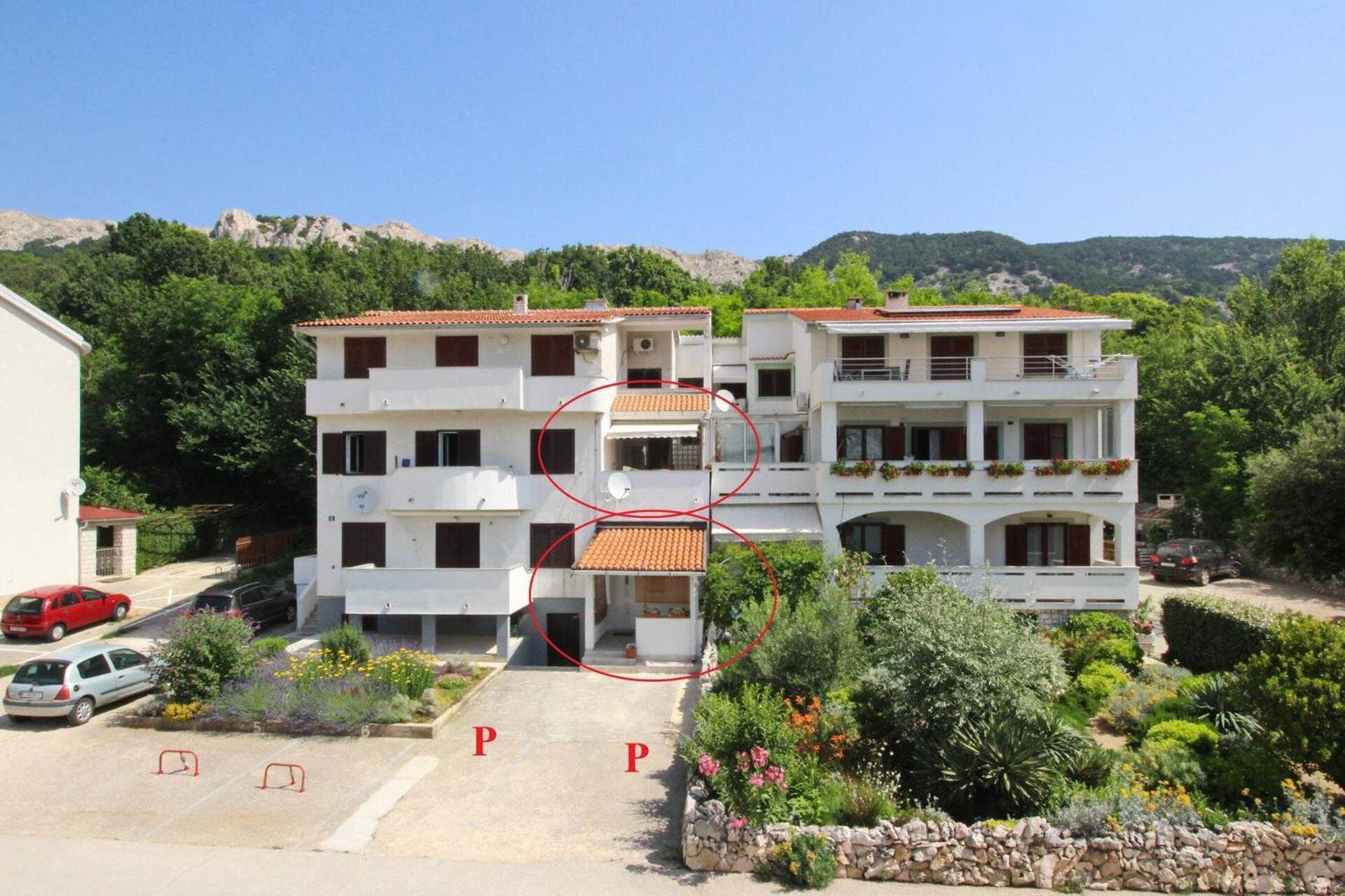 Apartments Karamarko Baška Exteriér fotografie
